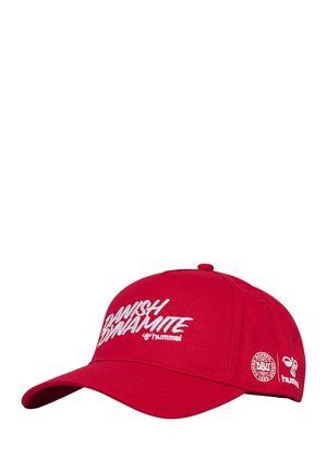 Hummel DBU 26 FAN DYNAMITE - Cap - tango red