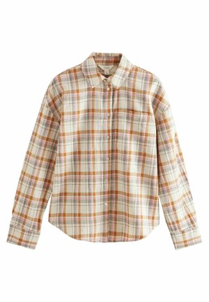 REGULAR FIT - LONG SLEEVE  - Paitapusero - pink yellow check
