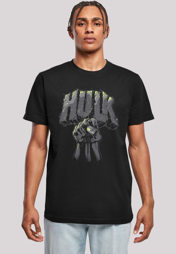 MARVEL HULK PUNCH LOGO - T-Shirt print