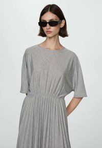 Mango Rochie maxi - mottled grey