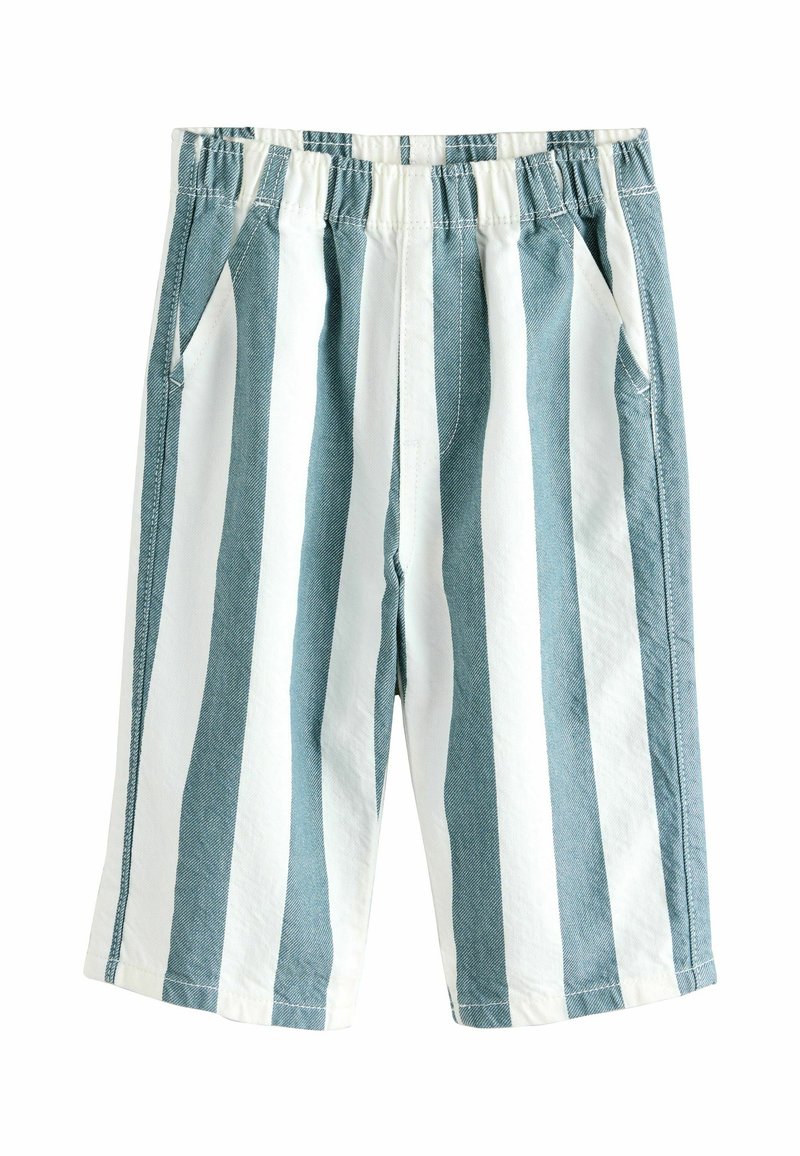 Next - PULL ON WIDE  - Püksid - blue/white stripe, Suurenda