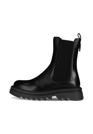 Gležnjarji s platformo - black