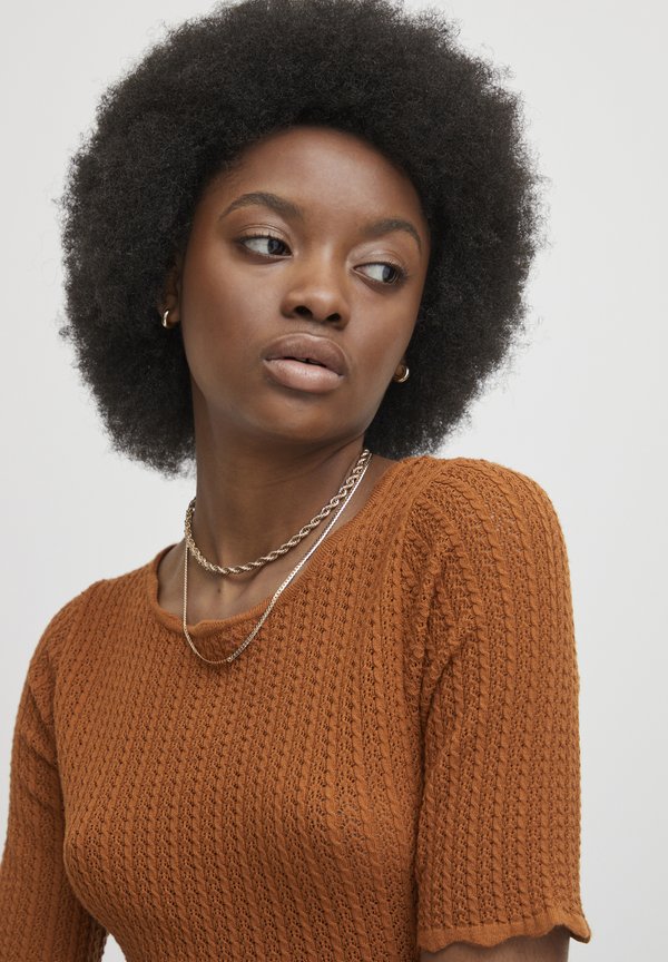 IRFANTO - Print T-shirt - caramel café4