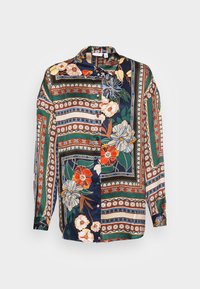 VISCARFY - Blusa com botões - navy