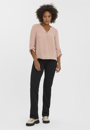 Vero Moda FOLD UP NOOS - Tunique - misty rose