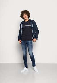 Antony Morato FIT IN STRETCH TERRY  FABRIC WITH RUBBER  - Camisola - ink blu