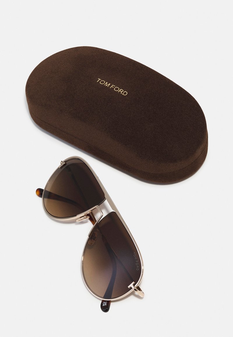 Herren Taschen & Koffer | Tom Ford UNISEX Sonnenbrille shiny rose gold/braun - LD50185 Herren Taschen & Koffer | Tom Ford UNISEX Sonnenbrille shiny rose gold/braun - LD50185