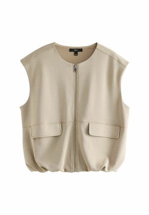 Veste sans manches - ecru