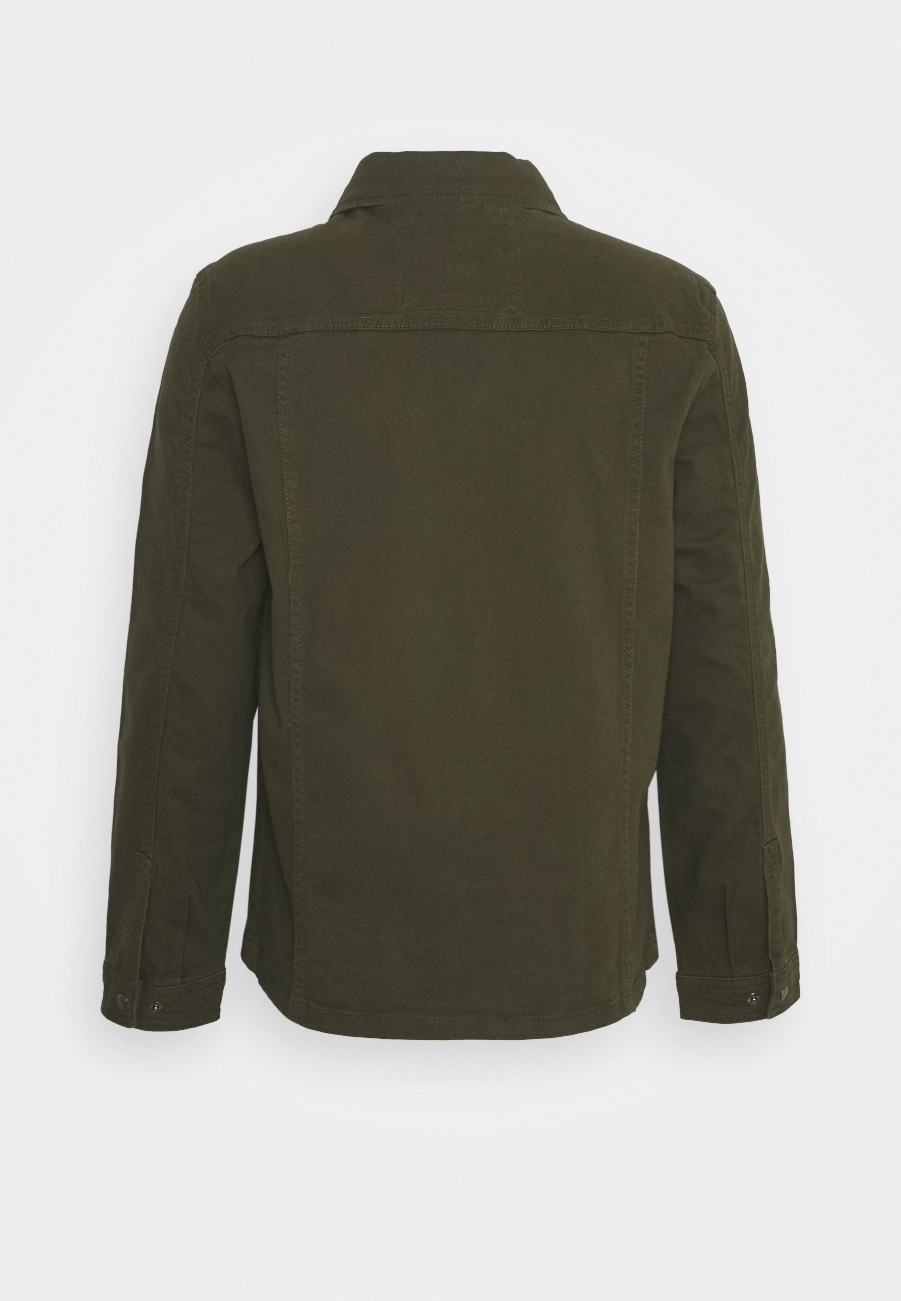 Springfield SOBRECAMISA - Chaqueta fina - dark khaki/verde oliva -  Zalando.es