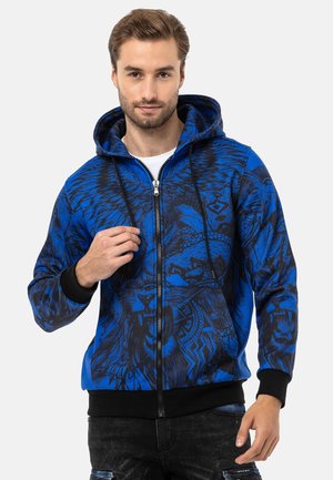 Zip-up sweatshirt - saxeblue