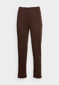 YAS YASAZORI CROPPED PANT - Calças - pinecone/black