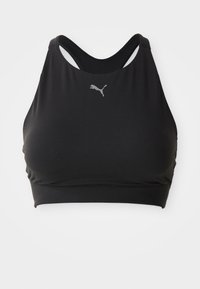 SHAPELUXE HIGH NECK BRA MID - Sportski grudnjak sa srednje jakom potporom - black
