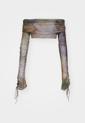 Jaded London UP FOLD OVER - Μπλούζα με μακριά μανίκια - multi