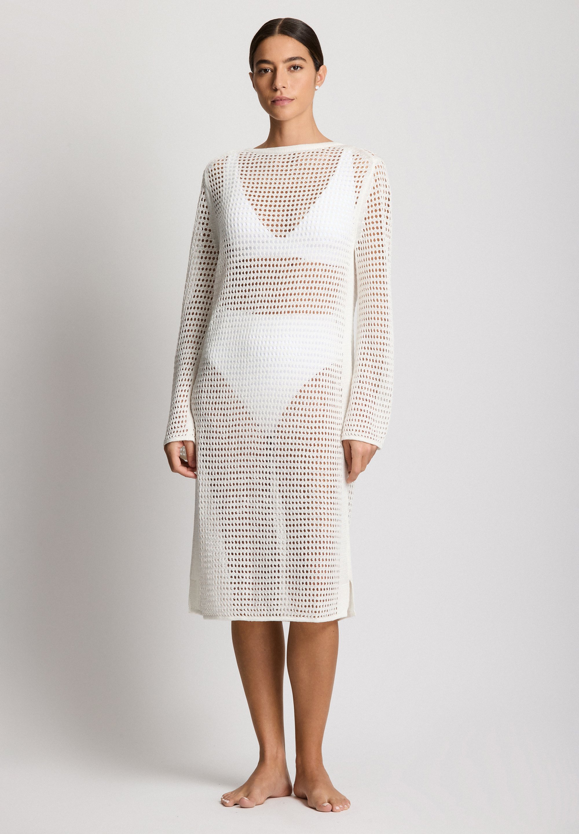 white christmas dresses Mille Carla Crochet Dress | White | Size Xs main image 0