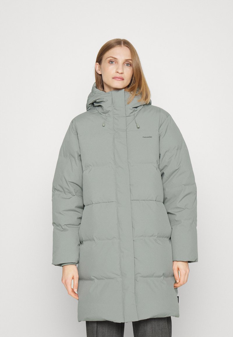 Holzweiler LOEN JACKET - Kaput ispunjen paperjem - teal