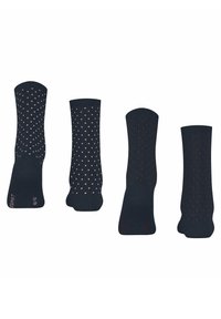 Esprit FINE DOT 2-PACK - Socken - marine