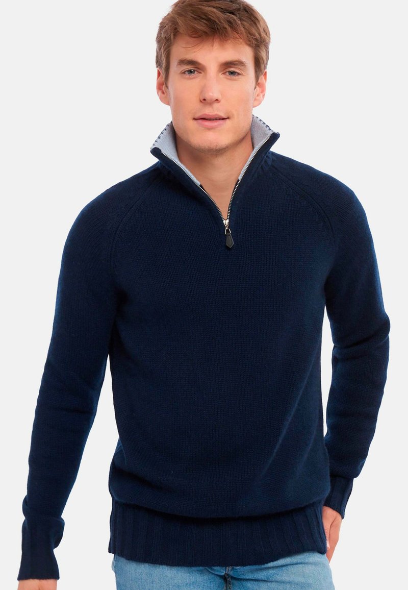 Mahogany OLIVIER - Pullover - dress blue bayou