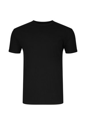 SIKSILK, MUSCLE FIT - T-shirts - black