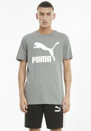 Puma T-shirt print - medium gray heather