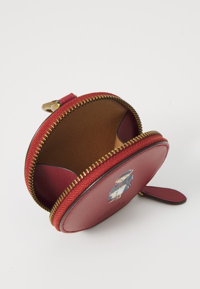 Polo Ralph Lauren COIN PURSE SMALL - Piniginė - chianti