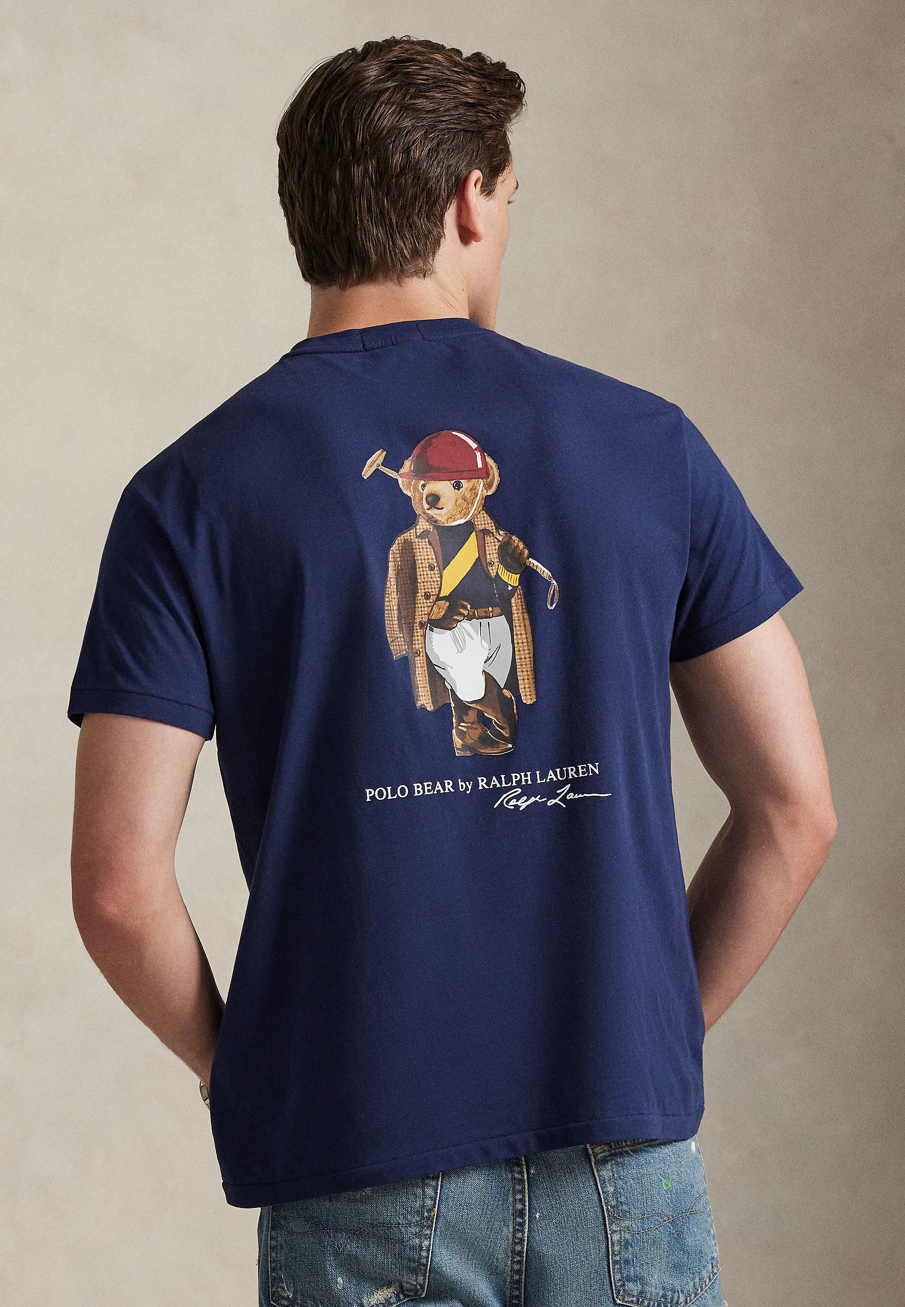Polo Ralph Lauren CUSTOM SLIM FIT POLO BEAR T-SHIRT - T-shirt