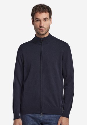 Falconeri, ULTRASOFT RIBBED - Cardigan - Blue