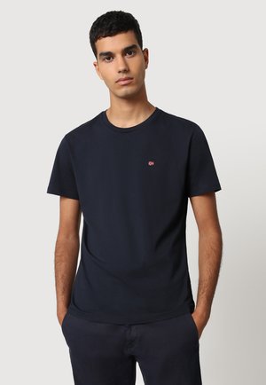 SALIS - Basic T-shirt - blu marine