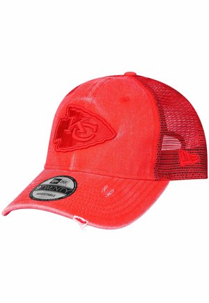 9TWENTY TRUCKER    WASHEDLOOK NFL TEAMS - Cap - kansas city chiefs red