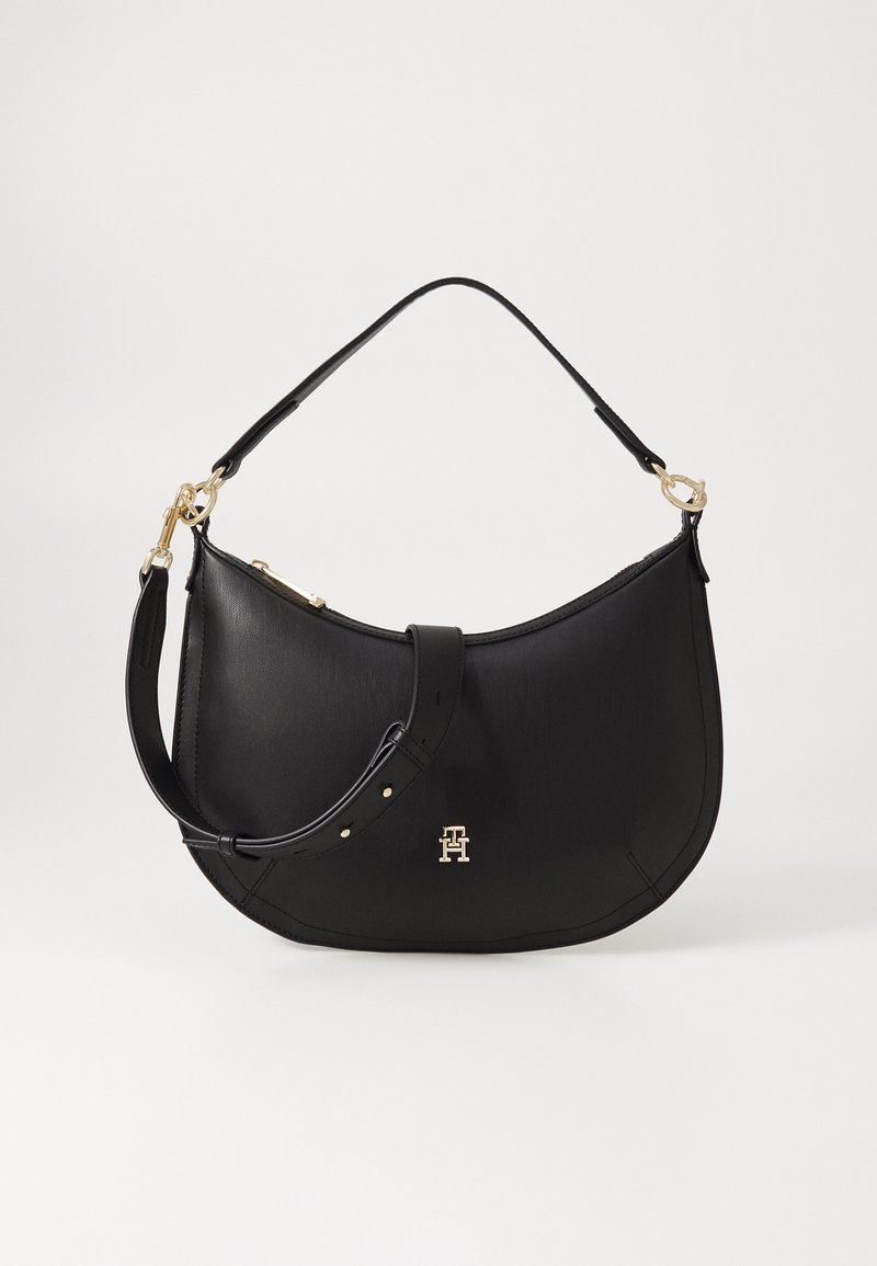 Tommy Hilfiger CHIC SHOULDER BAG - Käekott - black