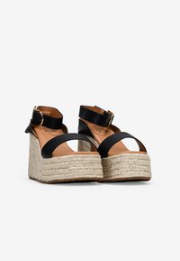 Bosanova DE ESPARTO - Espadrillas - black