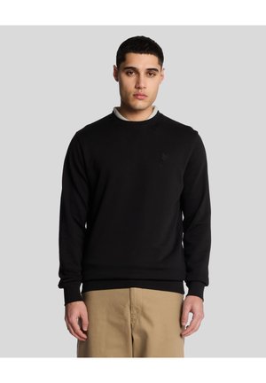 MID LAYERS SUPERFINE CREW NECK - Sweater - z jet black
