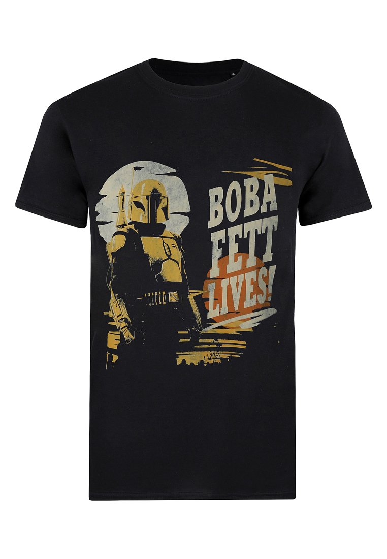 Star Wars T-shirt print zwart