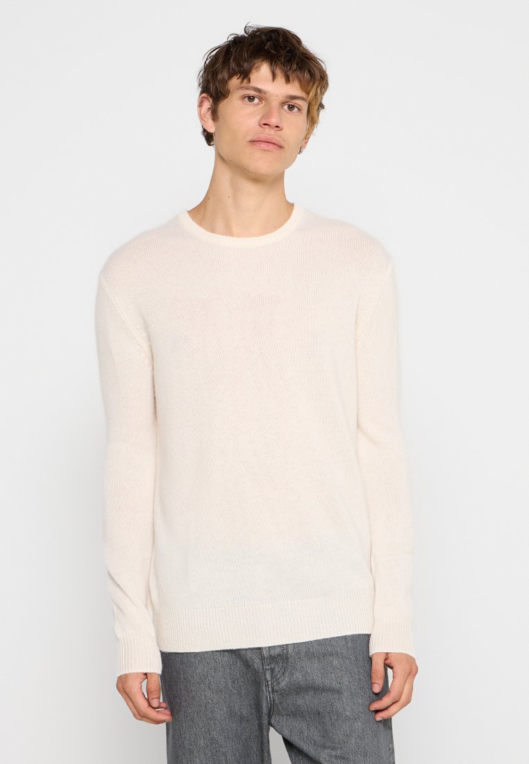 Authentic Cashmere Trui wit Authentic Cashmere Trui wit