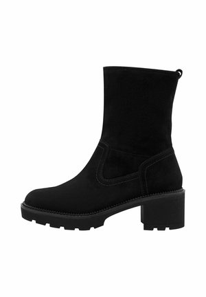 Tamaris Stivaletti con plateau - black