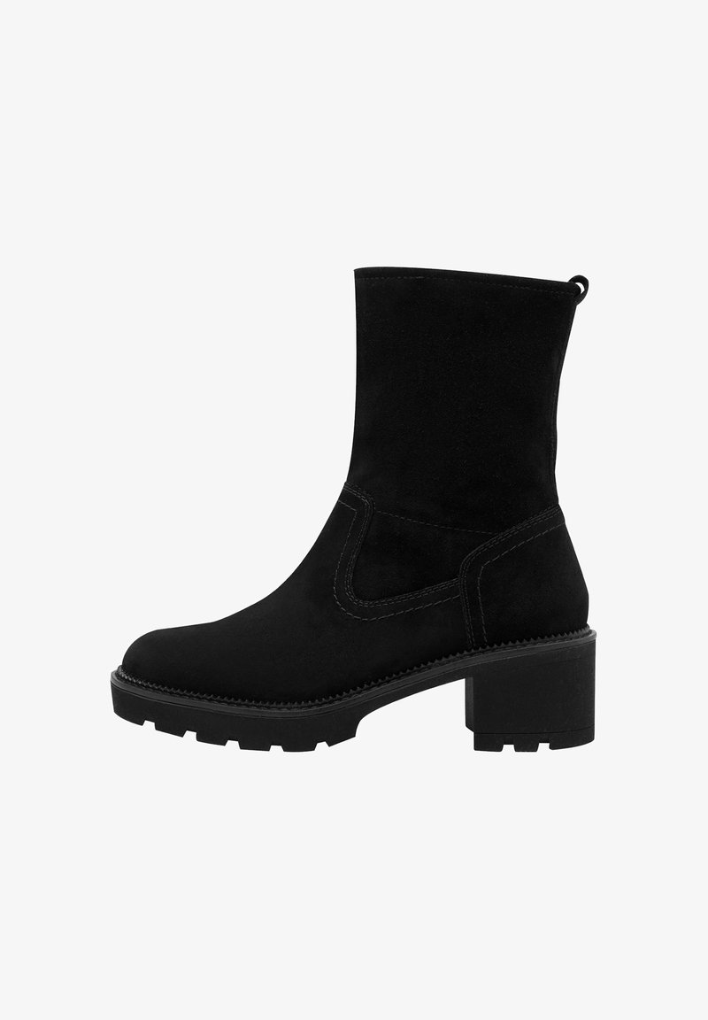 Tamaris Stivaletti con plateau - black