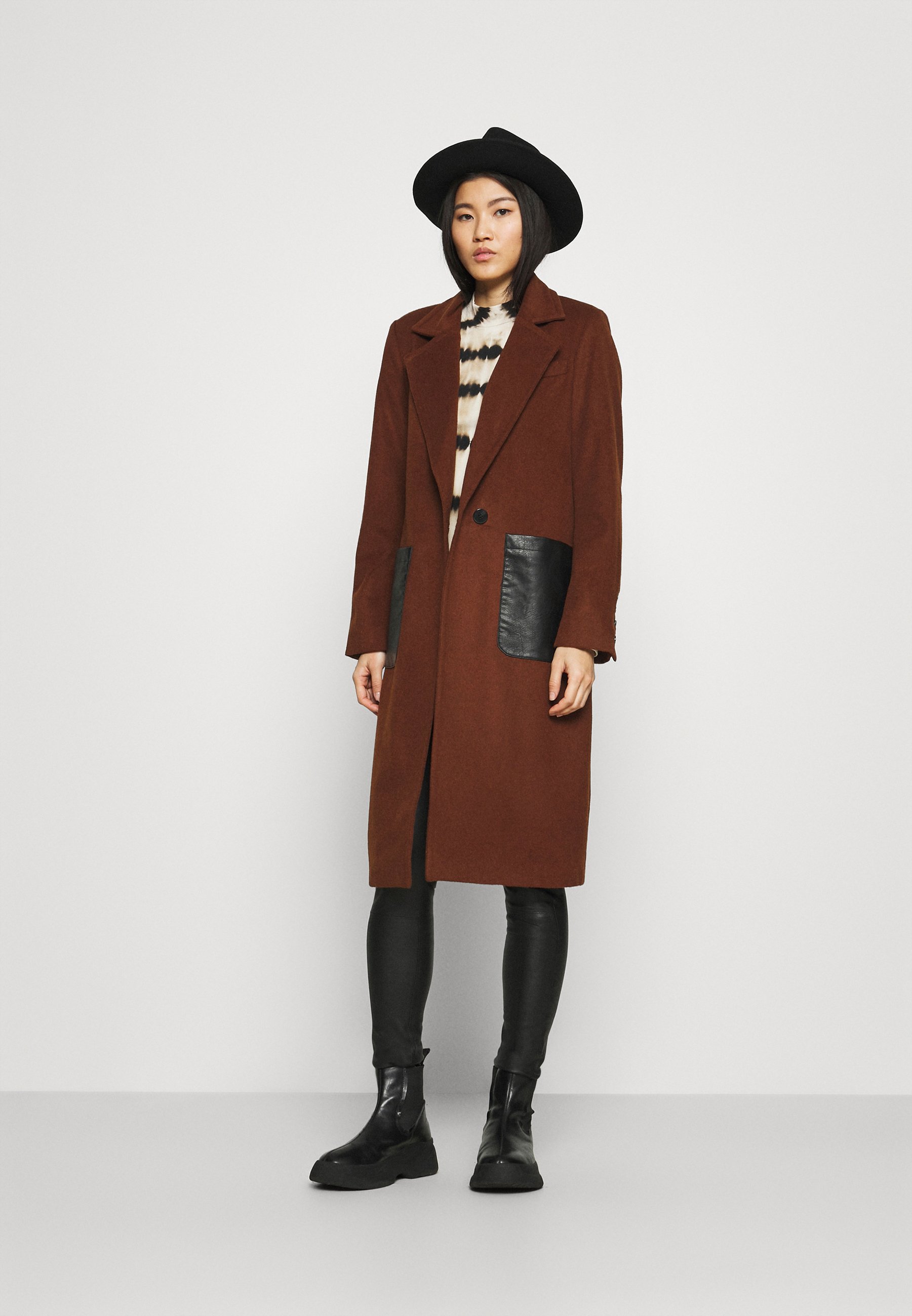 dark tan coat