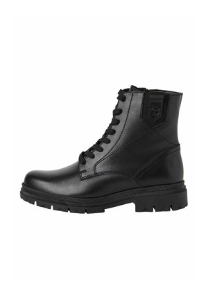 Tamaris Bottines à plateau - black leather