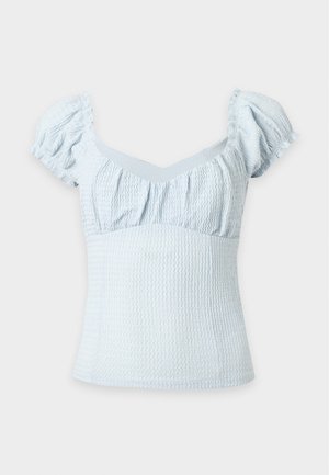 Gina Tricot, PUFF SLEEVE - Débardeur - heather