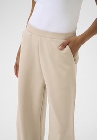 Kaffe CROPPED - Tracksuit bottoms - feather gray