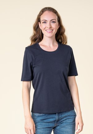 Living Crafts T-Shirt basic - ink blue