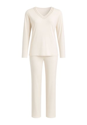 GOLDENBAY, PLUMERIA SET - Nachtwäsche Set - ivory