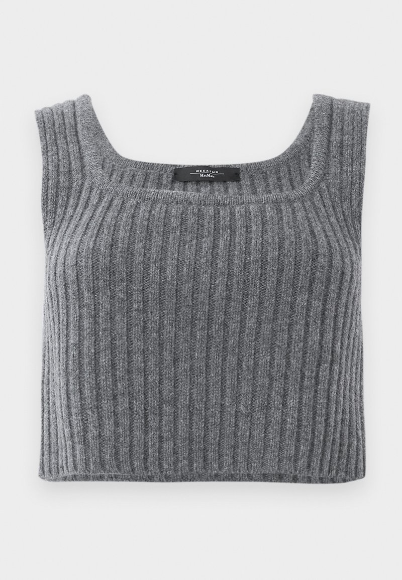 Weekend Max Mara Top donkergrijs