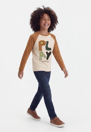 Name it NMMTILASO BOX - Μπλούζα με μακριά μανίκια - pumice stone