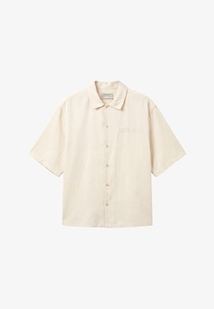 AllSaints, CIRCE SHORT SLEEVE SHIRT - Chemise - brittle white