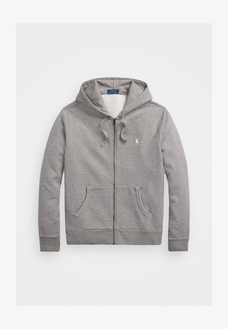 Polo Ralph Lauren LONG SLEEVE - Jaka ar rāvējslēdzēju - dark vintage heather