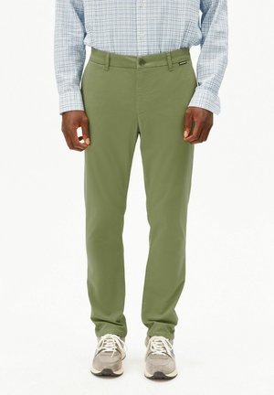 AASTER - Jeans Straight Leg - fatigue green