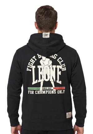 LEONE 1947, MAN FIGHT CLUB - Sweat à capuche - black
