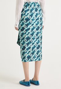 Maliparmi COLLECTION PRINT - Jupe crayon - blue