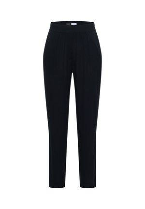 Cecil, SLIM-LEG PANTS IN A LOOSE FIT WITH TEXTURE - Bukser - universal blue