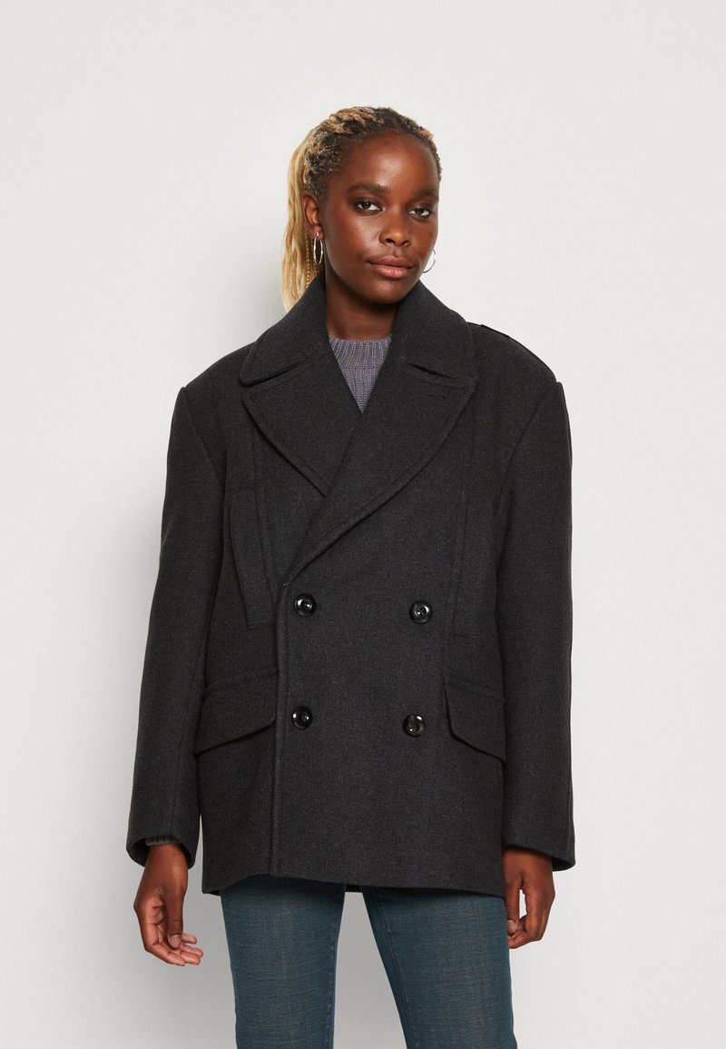 G-STAR OVERSIZED - Κλασικό παλτό - shadow